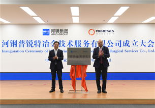 河钢普锐特冶金技术服务揭牌成立，助力冶金产业高质量发展